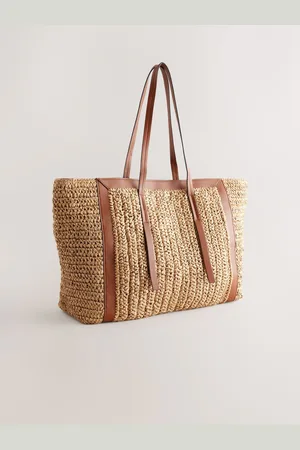 Next Grand sac à main en raphiaUn an