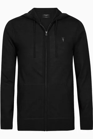 AllSaints Sweat à capuche zippé en mérinos Allsaints ModeXS