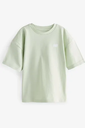 New Balance Small Girls Logo 100% Cotton T-Shirt14 - 15 ans (164 - 170cm)