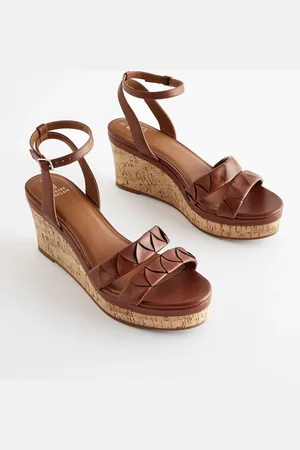 Next Chaussures compensées Forever Comfort à double bride