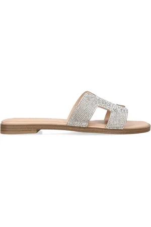 Kurt Geiger Chrome Raven Bling Sandales