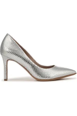 Naturalizer Silver Anna Wide Fit Stiletto Pointed Toe Shoeseu42