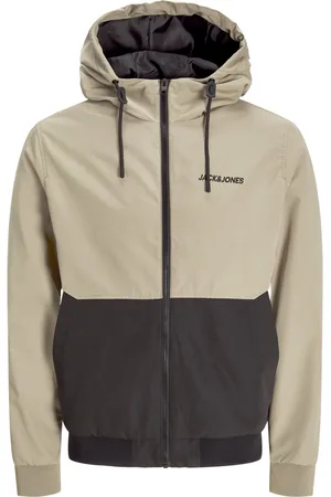 JACK & JONES Hooded Zip Up Bomber JacketPetit