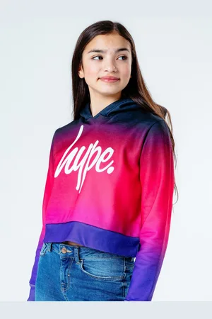 Hype Sweat à capuche . court effet dégradé3 - 4 ans (98 - 104cm)