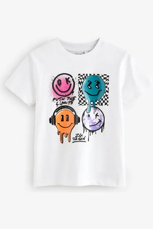 Next Short Sleeves Graphic 100% Cotton T-Shirt (3-16yrs)15 ans (170cm)