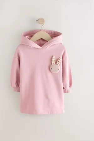 Next Long Sleeve Hooded Sweat Dress (3mths-7yrs)4 - 5 ans (104 - 110cm)