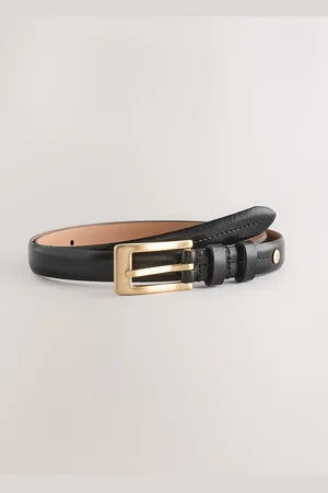Next Premium Made In Italy Leather Skinny BeltXL