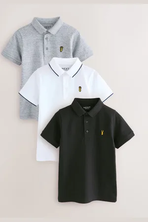Next Polo Manches courtes 3 Pack (3-16ans)4 ans (104cm)