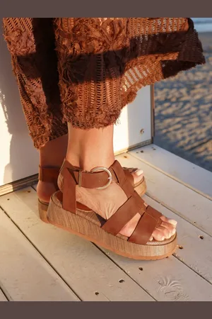 Linzi Tori Flatform Gladiator Sandalseu39