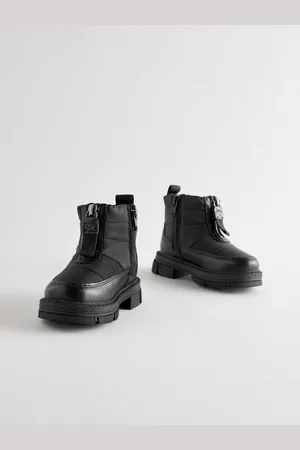 Next Chunky Quilted Zip Front Bottes
