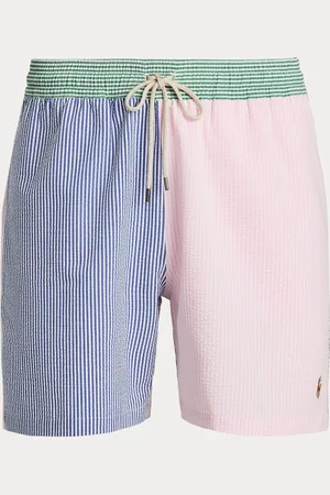Ralph Lauren Short de bain Traveler Classic en seersucker à logo2X-Large