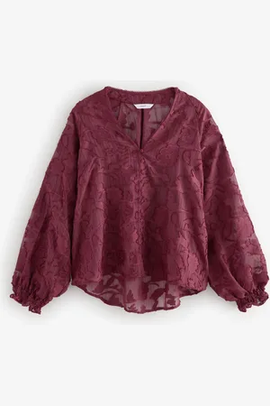Next Jacquard Manches longues Cravate Col Chemisiers48