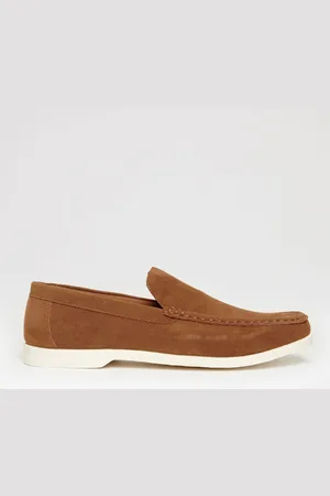 Threadbare Faux Suede Slip On Loafersr. u.7eu41