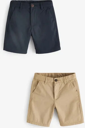 Next 100Chino court en coton % 2 Lot (3-16ans)6 ans (116cm)