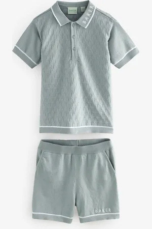 Ted Baker Ensemble polos et shorts texturés en maille8086cm