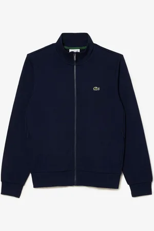 Lacoste Top de survêtement zippé en polaire XL