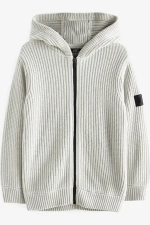 Next Sweat à capuche zippé en maille (3-16 ans)7 ans (122cm)
