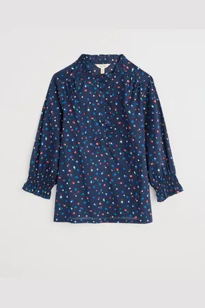 Seasalt Cornwall Twining 100% Cotton Printed Blouse