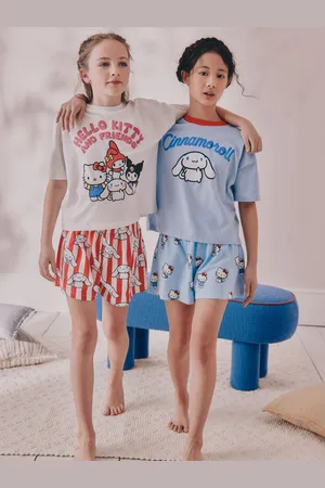 Next Short Hello Kitty Pyjamas 2 Pack (3-14yrs)134140cm