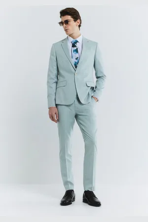 River Island Noir Plain Slim Tux Veste54 Régulier (UK 44 R)
