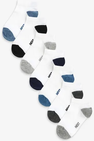 Next Paquet de chaussettes de sport en coton riche 7UK 3 - 5.5 Jnr