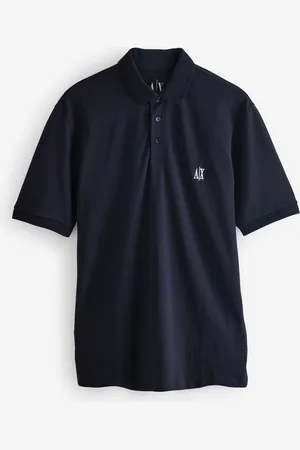 Armani Exchange Polos à logo bleuM