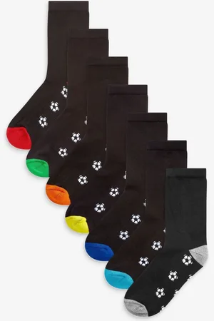 Next Paquet de chaussettes rembourrées en coton riche 7UK 4-6.5