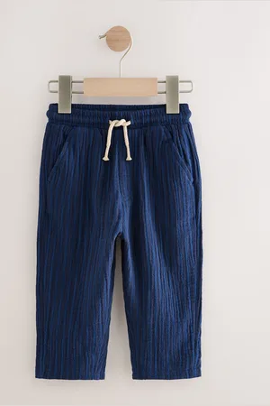 Next Pantalons en coton doux texturé 100% (3mois-7ans)6268cm