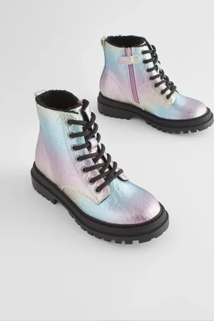 Next Warm Lined À lacets Ankle Bottes