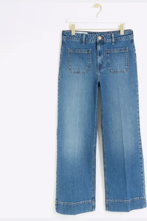 River Island Jean large à poche haute sur le devant40 R