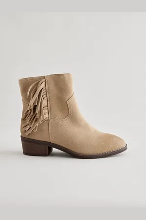 Next Bottes western à franges en daim