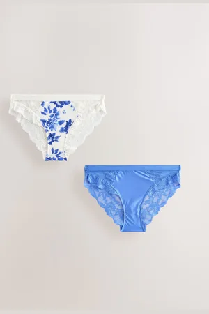 Next Lot de 2 culottes hautes bordées de dentelle
