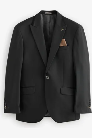 Next Texturé et garni Self Lapel Smoking Veste66 Régulier (UK 56 R)