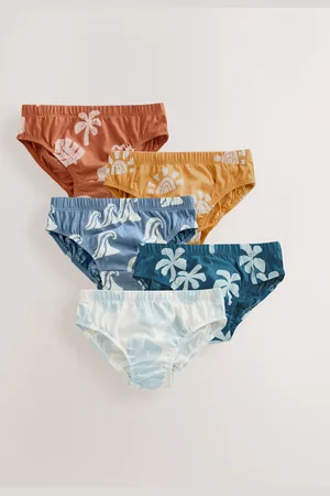 Next 100% Coton Imprimé Caleçons 5 Pack (1.5-10ans)8692cm