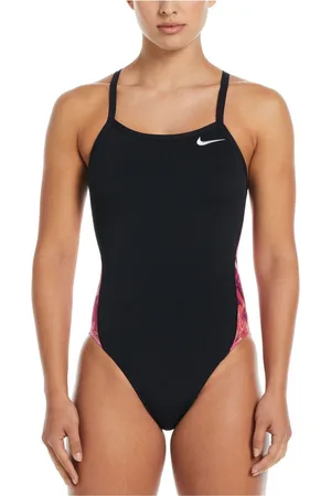 Nike Maillot de bain une pièce Swim Racerback Splice noir44-46