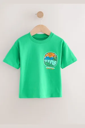Next 100% Cotton Short Sleeve Back Print T-Shirt (3mths-7yrs)6874cm
