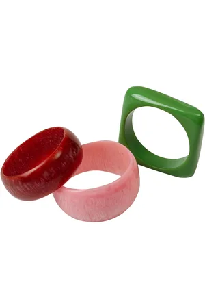 Bibi Bijoux Pink Chunky Bangles Setun