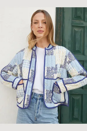 Threadbare Floral Patchwork Quilted Jacket