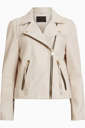AllSaints Veste motard Allsaints Dalby Cream40
