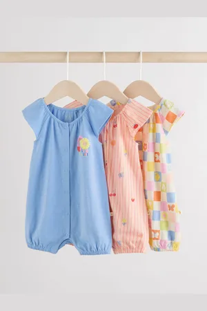 Next Barboteuse en jersey pour bébé 3 Pack5662cm