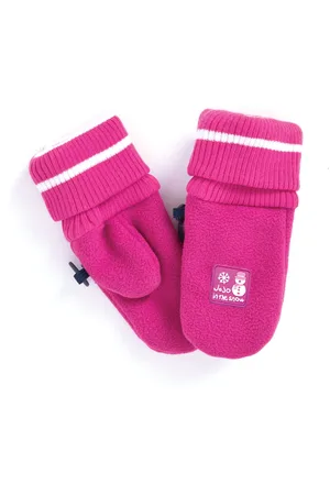 JoJo Maman Bébé JoJo Maman Polarfleece Moufles à poignets côtelé1 - 2 ans (80 - 92cm)