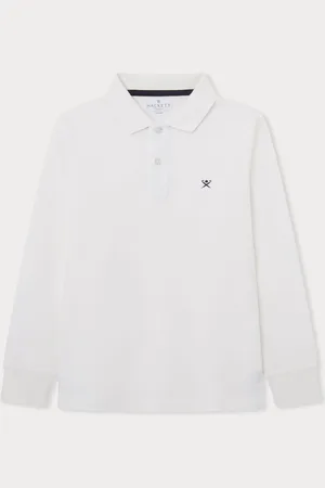 Hackett Polos blancs Adolescents London 100% coton9 - 10 ans (134 - 140cm)