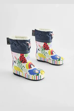 Next Bottes en caoutchouc resserrées