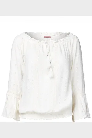 Joe Browns Broderie Tassel Lace Top42