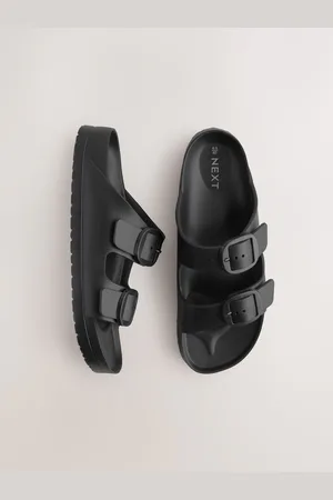 Next Beach Double Strap Flat Sliderseu43