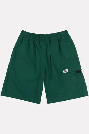 New Balance Garçons Short en coton tissé 100% Premium14 - 15 ans (164 - 170cm)