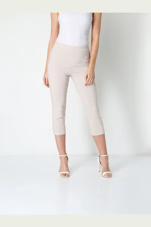Roman Cropped Stretch Capri Trousers42