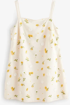 Next Fleuri Imprimé Mini robe à petites fleurs brodées 100% coton42