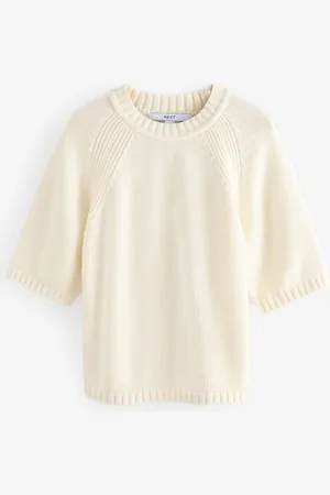 Next Haut Manche courte 100% coton en mailleXS Tall