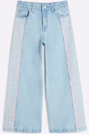 River Island Jeans Filles Ample 100% coton122128cm